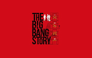 The Big Bang Story illustration, fan art, The Big Bang Theory HD wallpaper