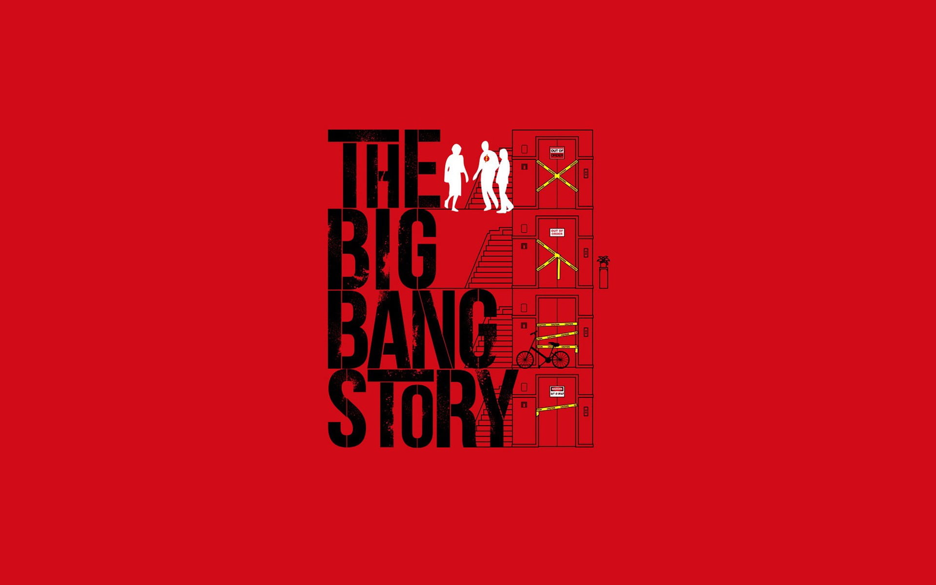 The Big Bang Story illustration, fan art, The Big Bang Theory