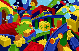 multi-color illustration