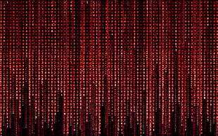 red and black Matrix cover, The Matrix, code, red, movies HD wallpaper