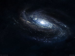 astrophotography of milkyway, space, galaxy, space art, digital art HD wallpaper