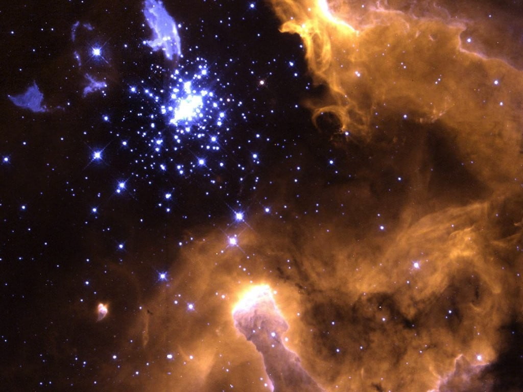 nebula 3D wallpaper