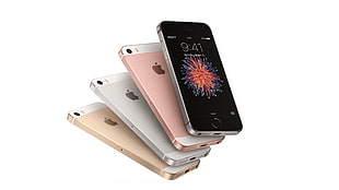 all colors of iPhone SE, technology, iPhone, smartphone