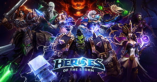 Heroes of the Storm digital wallpaper, Blizzard Entertainment, heroes of the storm