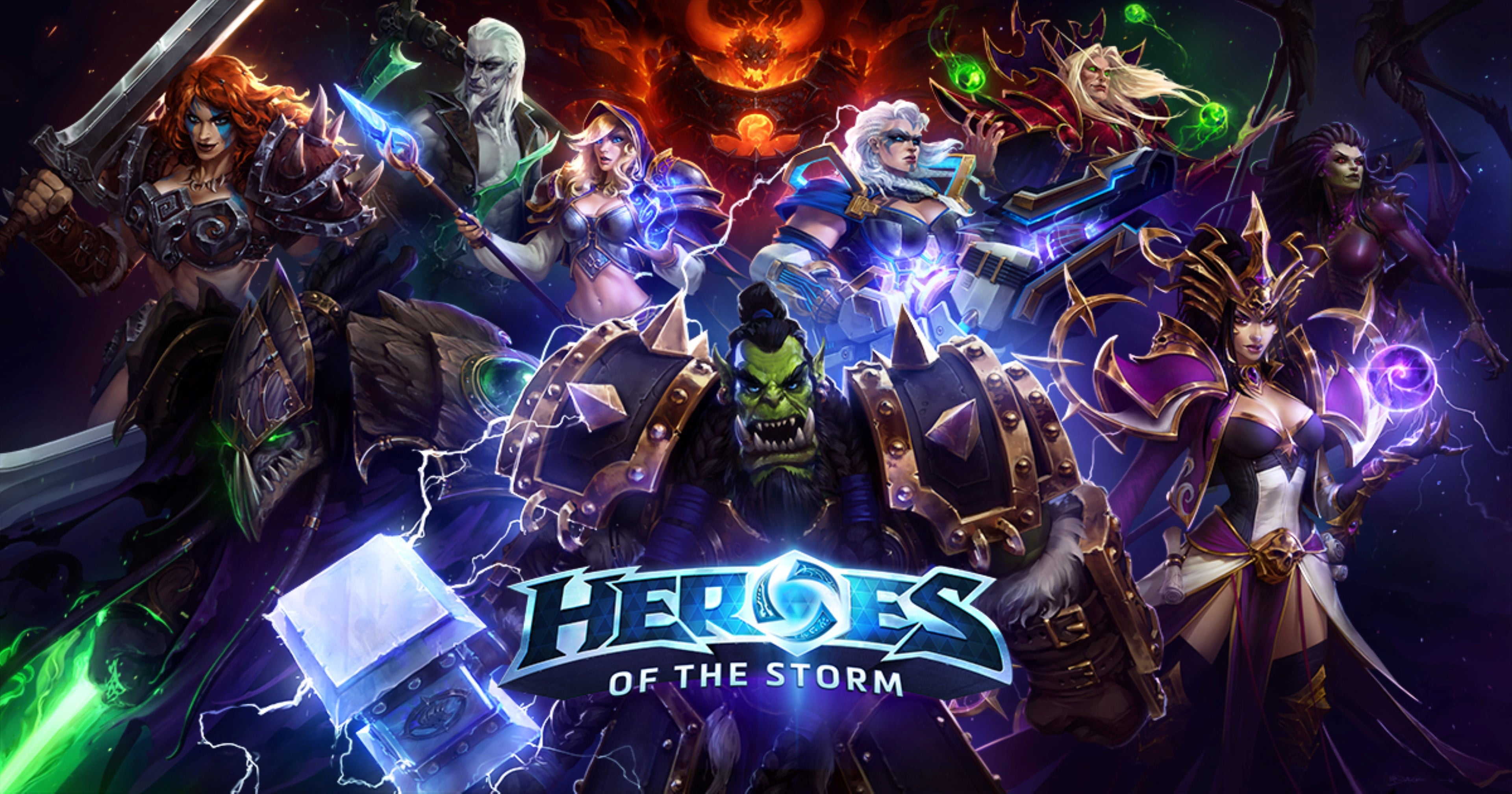 Heroes of The Storm - Heroes Wallpaper 1920x1080 by DarxoTV on DeviantArt