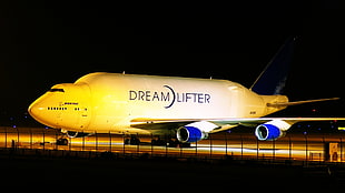 aircraft, airplane, Boeing, Dreamlifter HD wallpaper