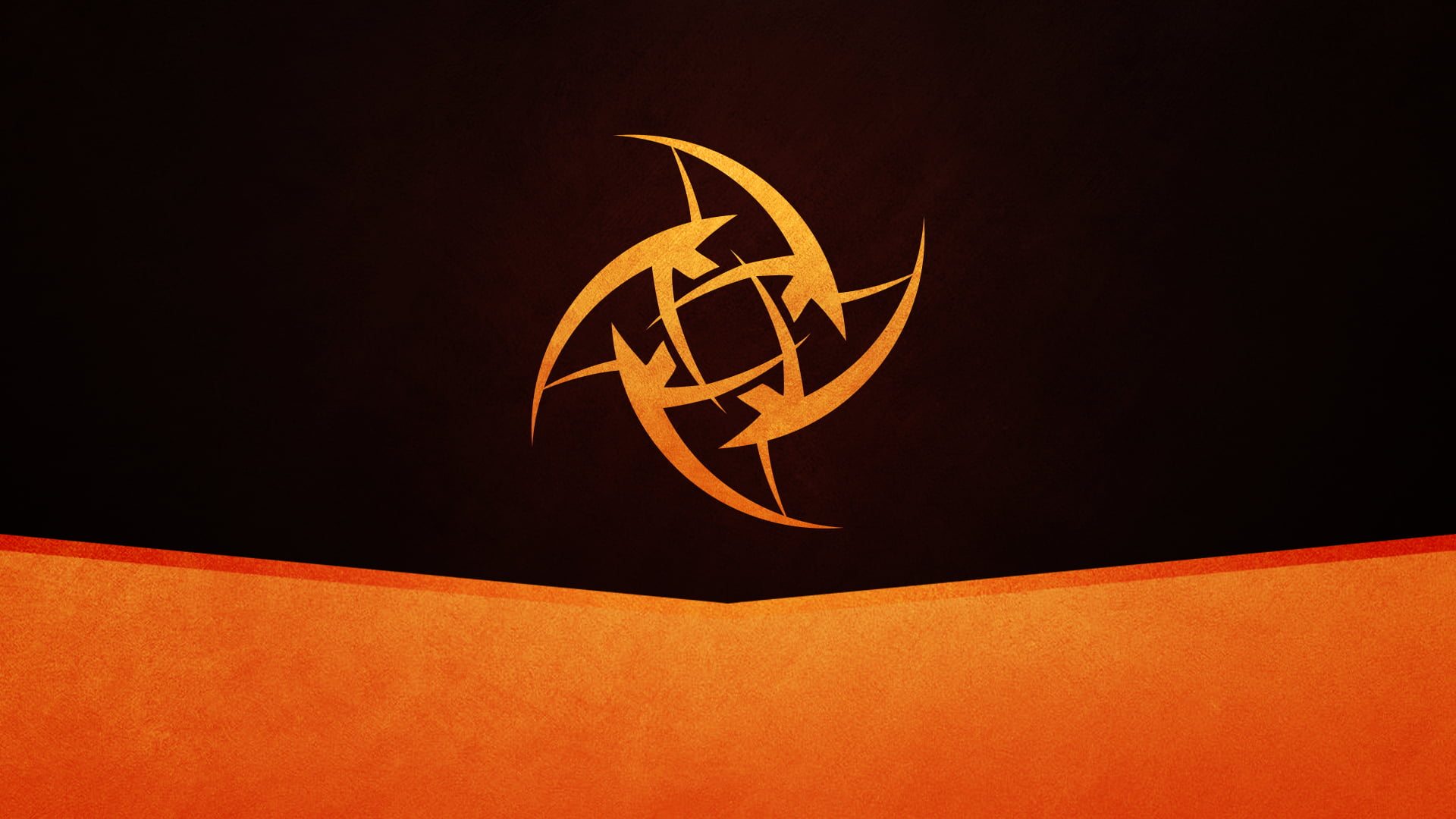 orange and black logo, Ninjas In Pyjamas, Counter-Strike: Global Offensive, Counter-Strike