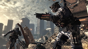 video game digital wallpaper, Call of Duty: Ghosts, video games, Call of Duty, first-person shooter HD wallpaper