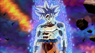 Son Goku digital wallpaper, Son Goku, ultra instict , Mastered ultra instinct, Ultra-Instinct Goku