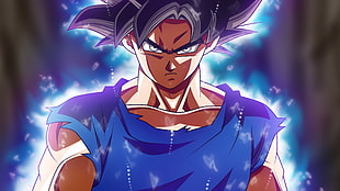 Son Goku illustration HD wallpaper