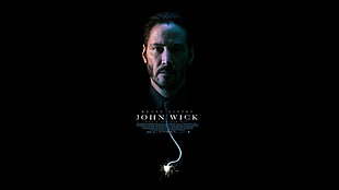 John Wick poster, John Wick , Keanu Reeves, movie poster, movies