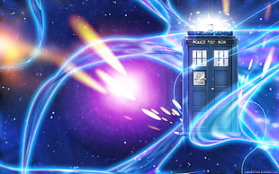 black Police lantern, Doctor Who, The Doctor, TARDIS HD wallpaper