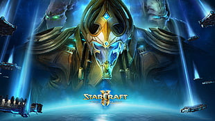 Star Craft 2 game application HD wallpaper