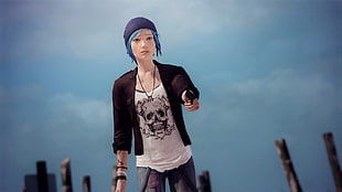 female game character, Life Is Strange, Chloe Price