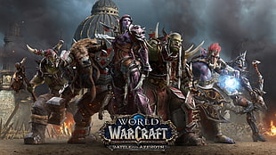 assorted characters illustration, World of Warcraft: Battle for Azeroth, Horde, HD
