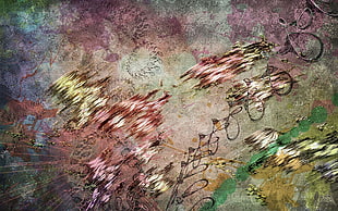 abstract painting digital wallpaper