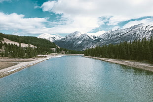 Banff National Park, Lake, Mountains, Landscape