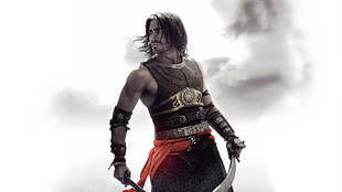 men's black armour, Jake Gyllenhaal, Prince of Persia: The Sands of Time, movies