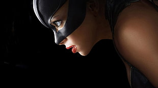 Catwoman in a dark place HD wallpaper