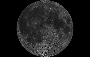 full moon, Moon, space HD wallpaper