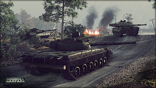 Armored Warfare game poster, Armored Warfare, tank, video games HD wallpaper