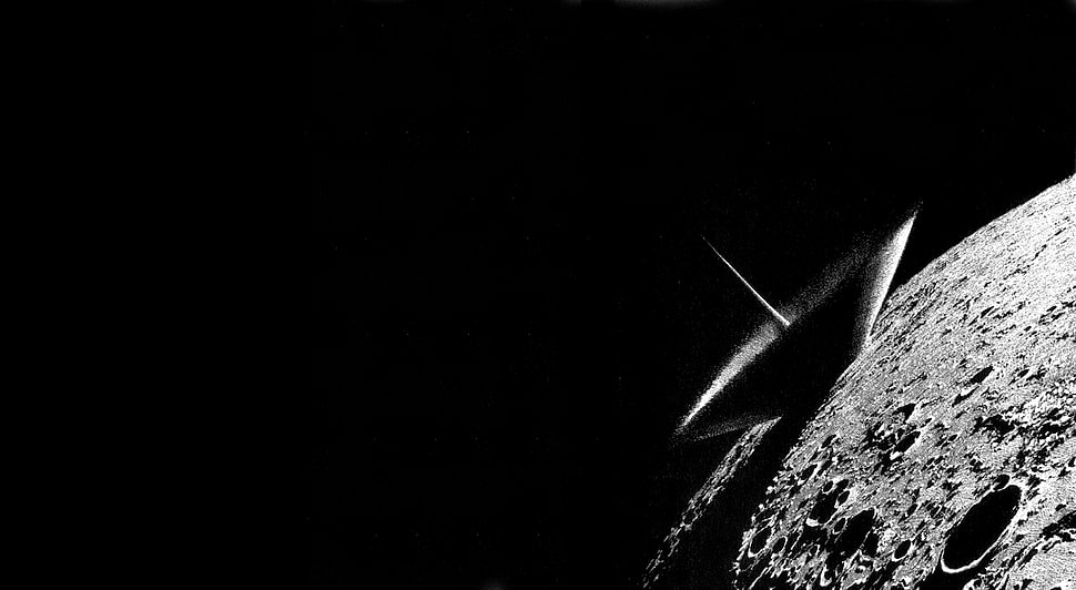 asteroid impact on moon, Planetes, Moon, explosion HD wallpaper