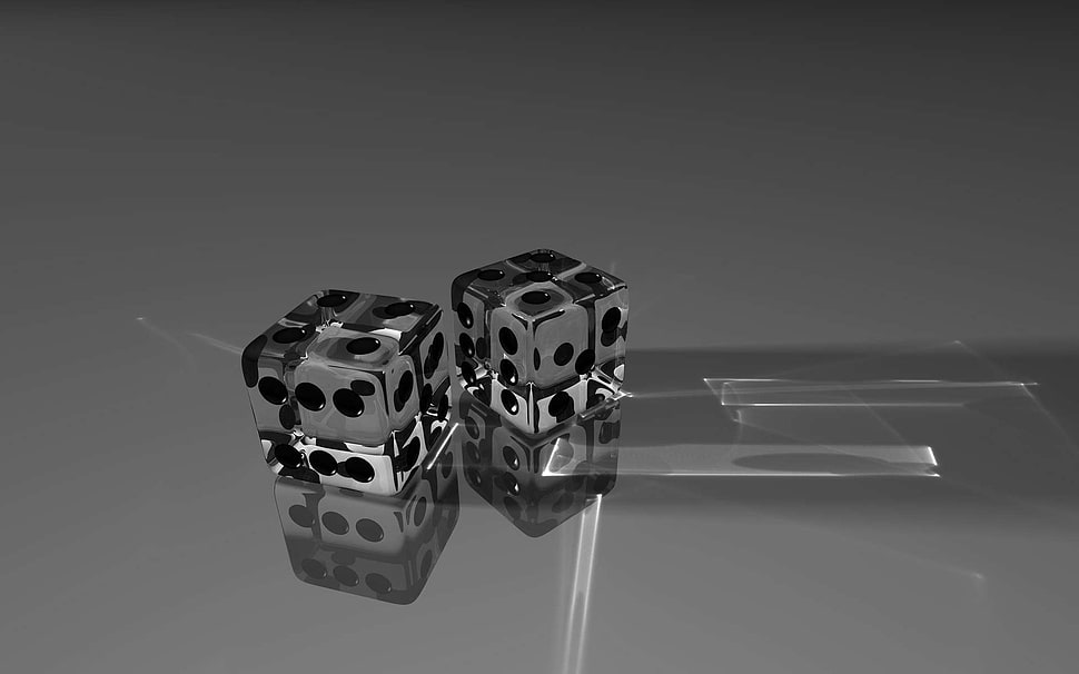 two dices HD wallpaper