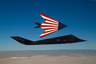 U.S.A flag aircraft