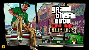 Grand Theft Auto Online Lowriders cover, Grand Theft Auto V, Grand Theft Auto V Online, lowrider, Rockstar Games