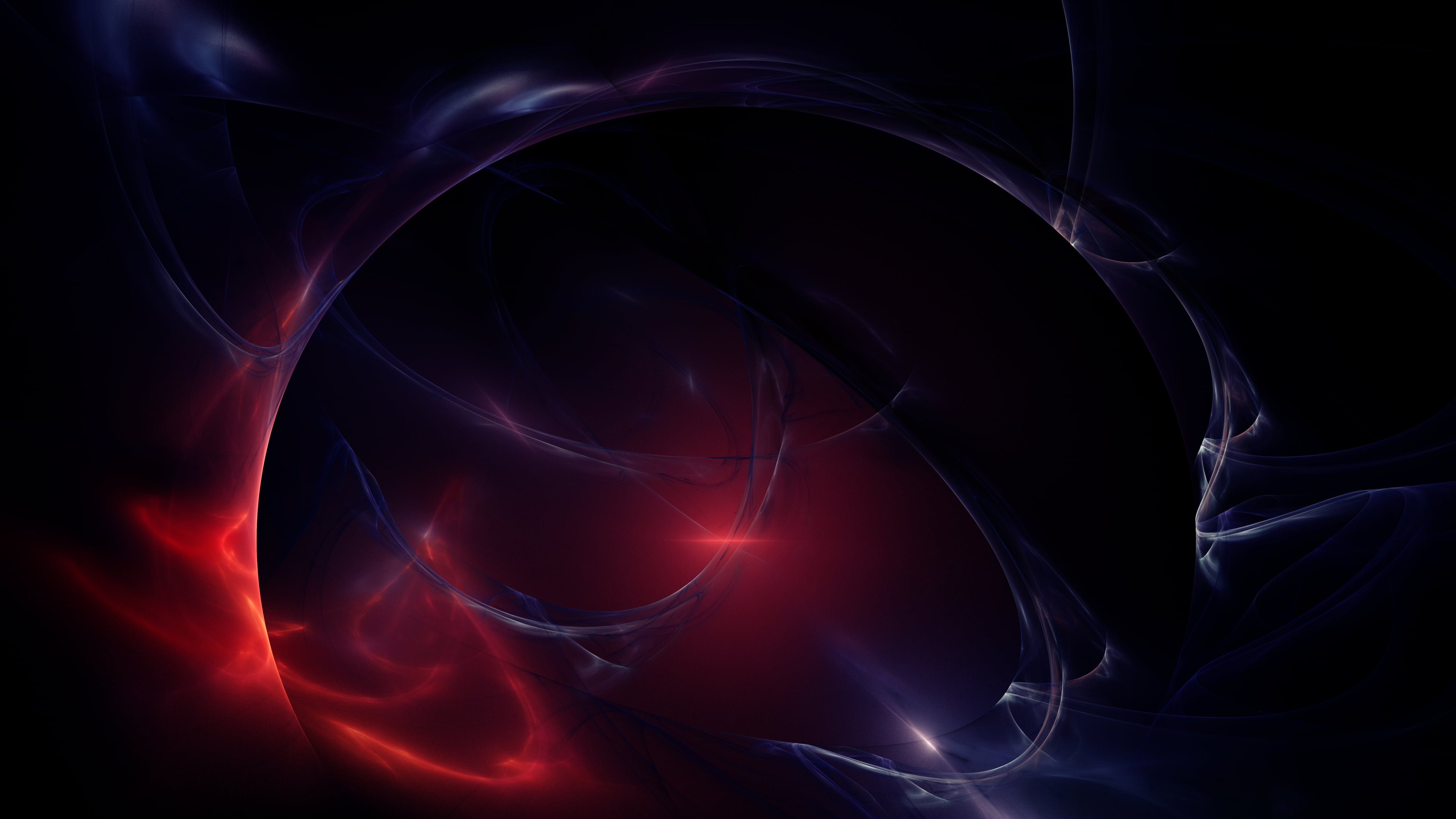 red and blue abstract illustration, abstract, 3D Abstract, 3D fractal, fractal