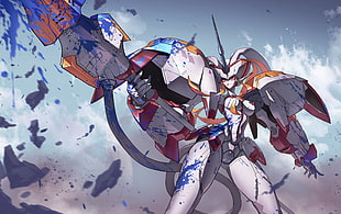 Darling in the Franxx character, Darling in the FranXX, Strelizia (DARLING in the FRANXX), anime HD wallpaper