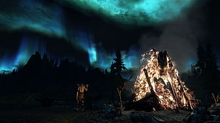 blazing bonfire, The Elder Scrolls V: Skyrim, video games