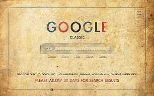 Google webpage HD wallpaper