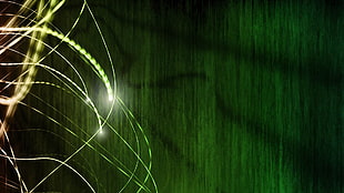 Green,  Yellow,  Lines,  Light