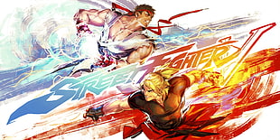 Street Fighter, video games, artwork