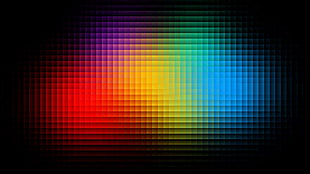 rainbow digital wallpaper