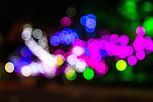 bokeh photography, Glare, Circles, Bright
