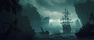 Pirates of the Caribbean Dead Men Tell No Tales movie scene HD wallpaper