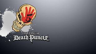 Death Punch Five Finger digital wallpaper
