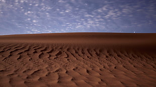 brown desert, nature, landscape, desert, sand