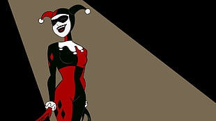Batman Harley-Quinn, Harley Quinn, Batman, artwork HD wallpaper
