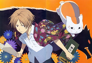 male anime character, Natsume Book of Friends, Natsume Yuujinchou