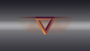 brown triangle logo
