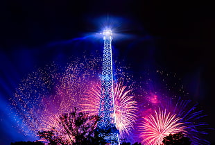 Eiffel Tower, Eiffel tower, Salute, Holiday HD wallpaper