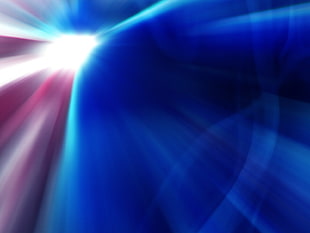photo of blue and red lights