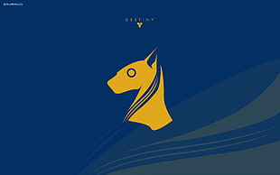 yellow Destiny logo, Destiny (video game), video games, Trials of Osiris