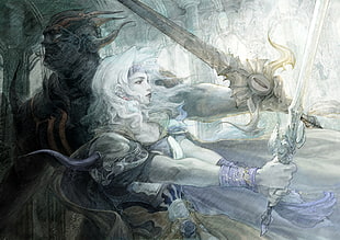 Final Fantasy IV, Cecil Harvey, Dark Knight (Final Fantasy), Paladin HD wallpaper