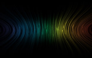 black, green, and yellow wallpaper