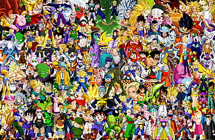 Dragon Ball Z painting HD wallpaper
