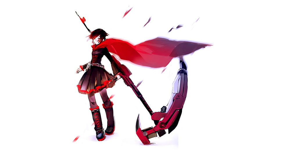 female anime character photo HD wallpaper